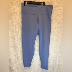 Savage X Fenty Sport High-Waisted Leggings Lavender Blue | Athleisure | Size 1X
